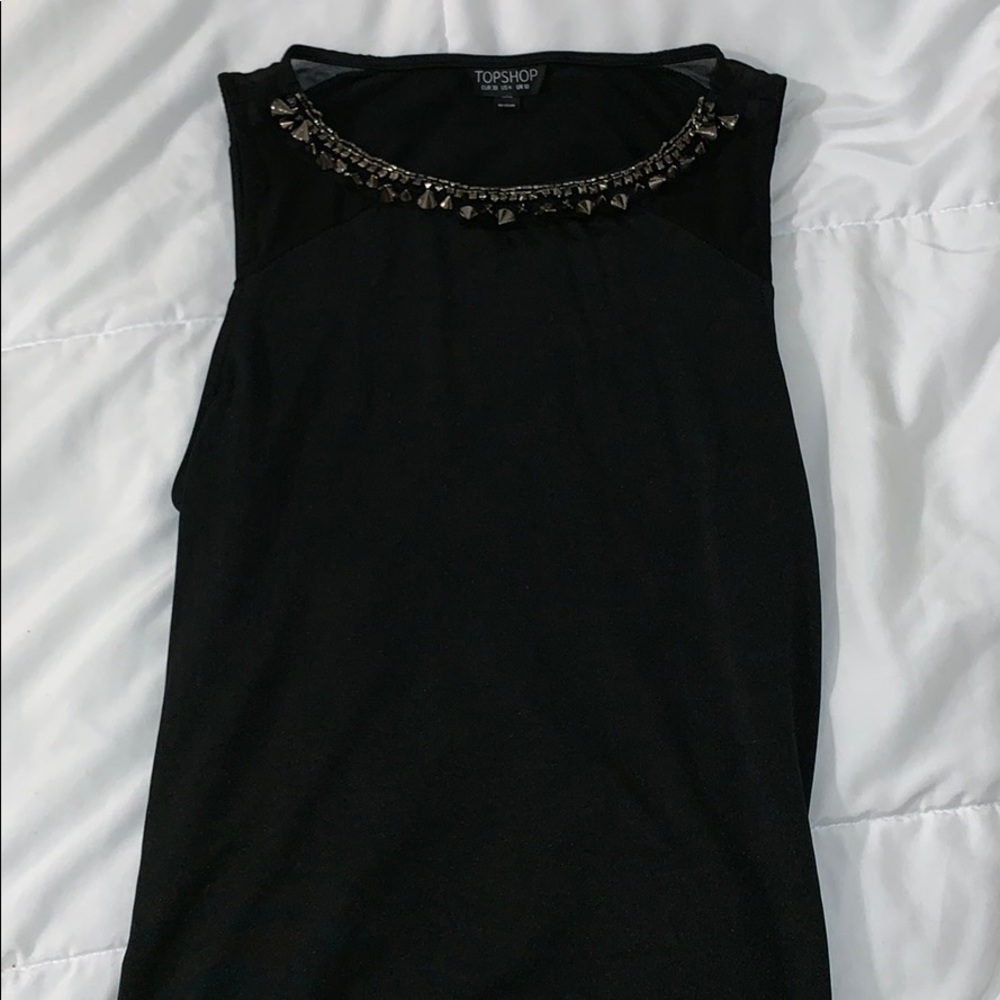 Top shop embellished top